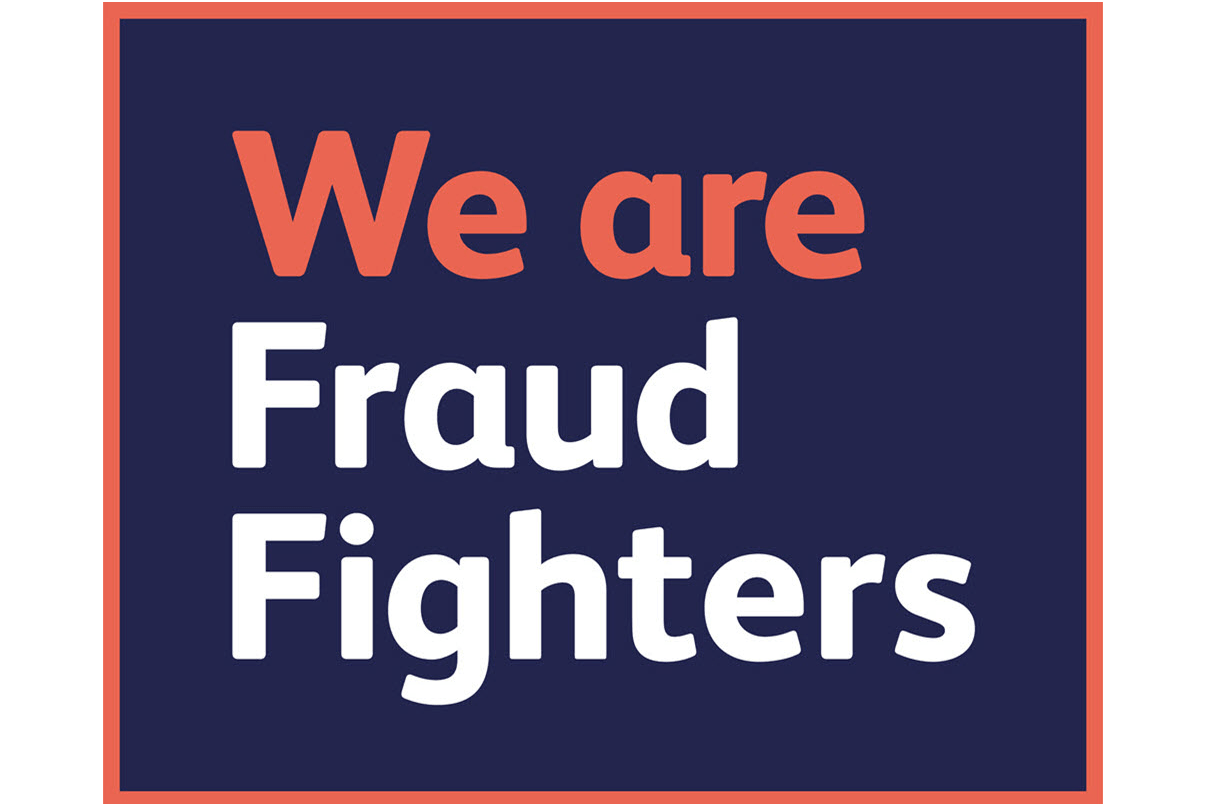 We are Fraud Fighters Co-operative Bank branded logo